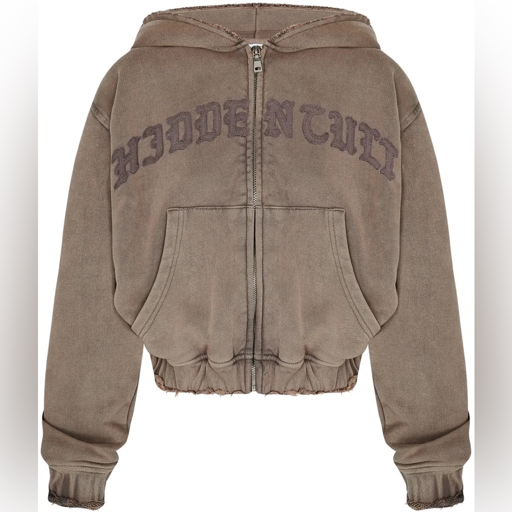 EXTREMELY RARE hidden cult cedar distress tracksuit hoodie